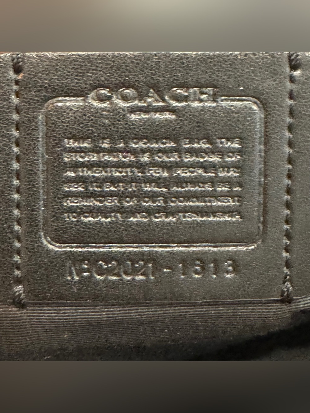 Coach Elle backpack featuring a signature canvas print and smooth leather trim. - Picture 3 of 11